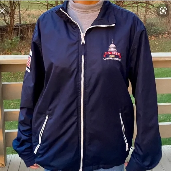 Polo Ralph Lauren sz XXL Fanny Pack US Open 2011 Congressional Volunteer Jacket